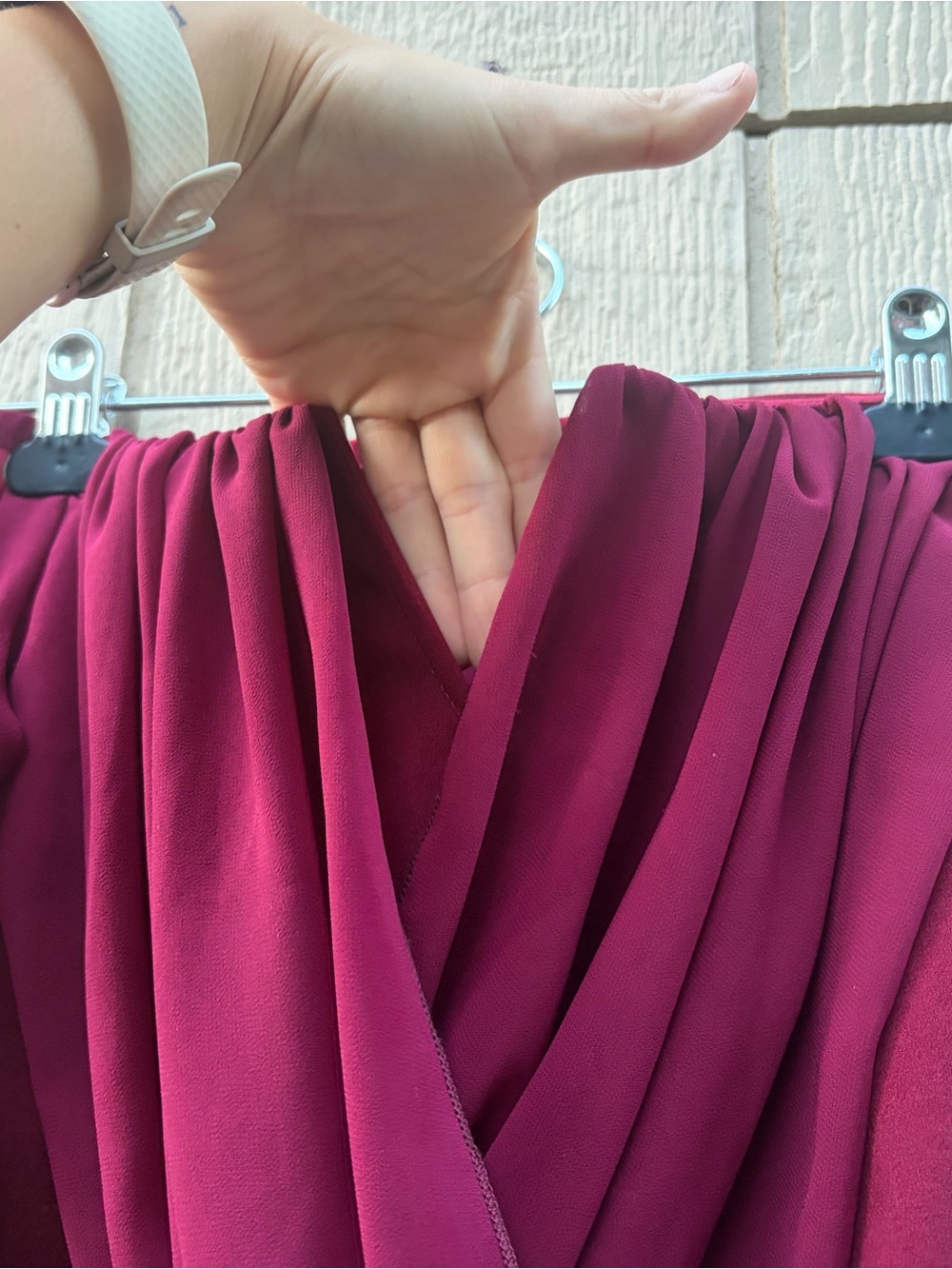 Off-Shoulder Draped Front Top - Picture 3 of 6